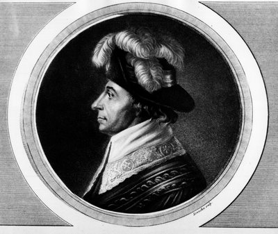 Portræt af Abbe Emmanuel Joseph Sieyes (1748-1836), fransk politiker. Indgravering i "" Komplet samling af historiske malerier fra den franske revolution, i tre bind.""" 1804. af Unknown artist