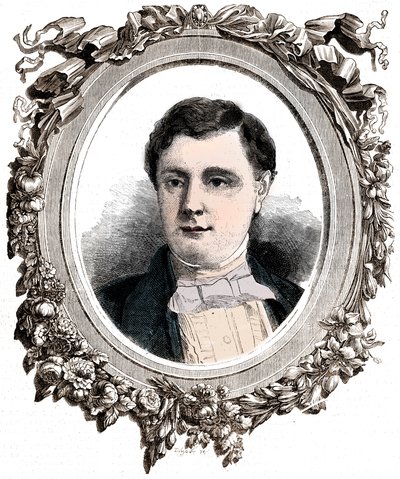 Portræt af Alexandre Joseph Colonna-Walewski (1810-1868), naturligt barn af Napoleon og Maria Walewska, udenrigsminister i Frankrig - Alexandre Joseph Colonna (1810-1868), grev Walewski, søn af Napoleon I og Marie Walewska, fransk politiker . af Unknown artist
