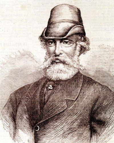 Portræt af Alfred Krupp (1812 - 1887) af Unknown artist