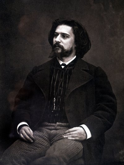 Portræt af Alphonse Daudet ung af Unknown artist