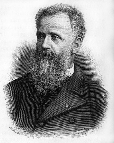 Portræt af Anatole de la Forge. 1820-1892. Præfekt for det nationale forsvar af Unknown artist