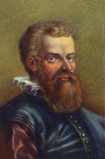 Portræt af Andre Vesale, anatom. af Unknown Artist