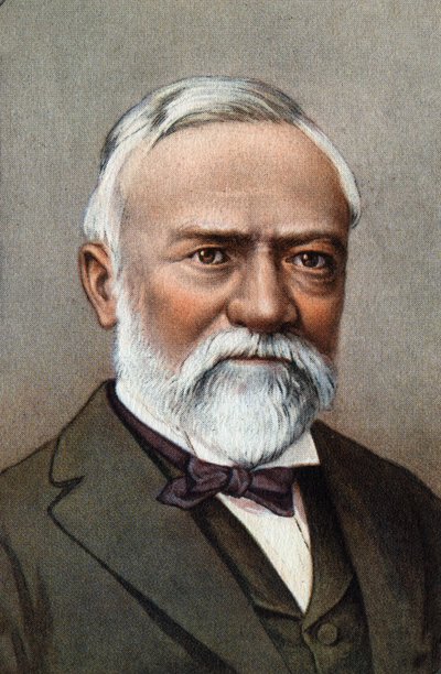 Portræt af Andrew Carnegie . af Unknown Artist