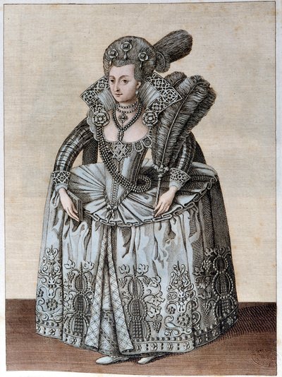 Portræt af Anne af Danmarks dronning af England (København af Unknown artist