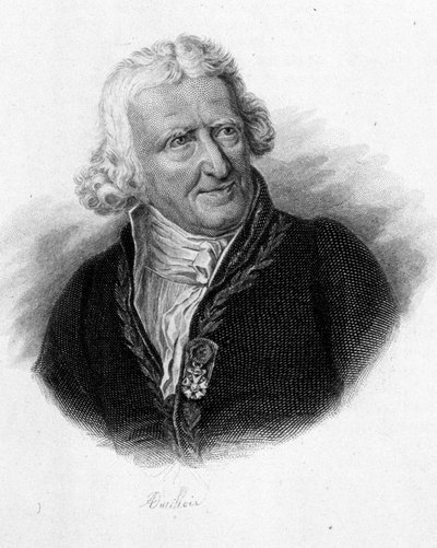 Portræt af Antoine Augustin Parmentier - i "" Portrætter af nyttige mænd"" af Unknown artist