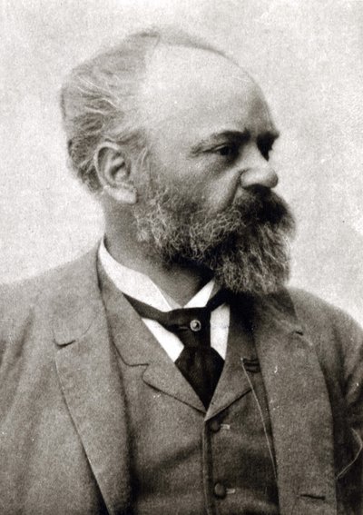Portræt af Anton (Antonin) Dvorak (1841 - 1904), tjekkisk komponist. af Unknown artist