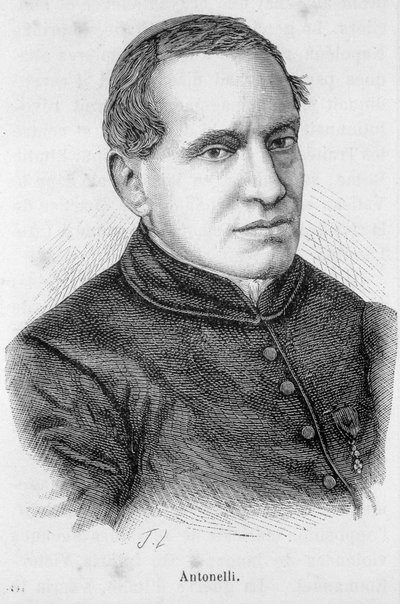 Portræt af Antonelli af Unknown artist