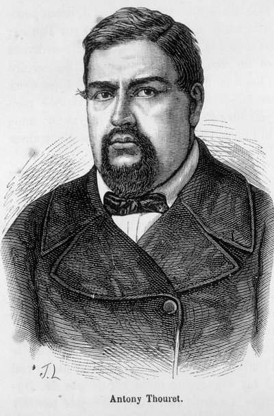 Portræt af Antony Thouret af Unknown artist
