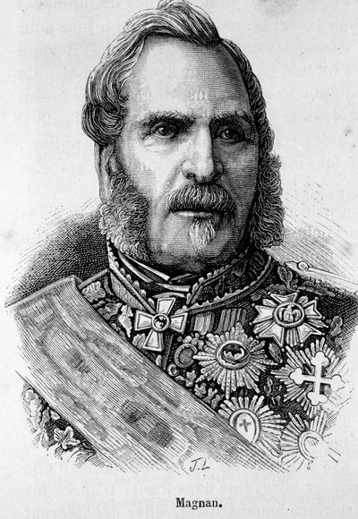 Portræt af Bernard Pierre Magnan (1791-1865), marechal fra Frankrig. af Unknown artist