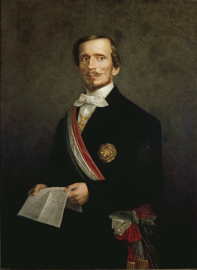 Portræt af Bettino Ricasoli af Unknown Artist