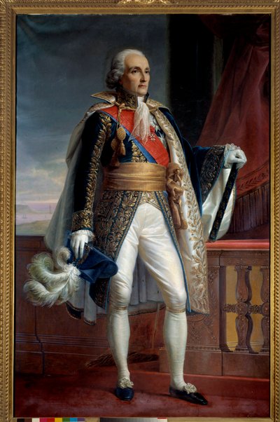 Portræt af Bon Adrien Jannot de Moncey, hertug af Conegliano (1754-1842), Marechal of Empire i 1804, guvernør for Invalides fra 1833 til 1842 Anonymt maleri. 1806 Søn. 2,15x1,33 m Paris, Musee de l