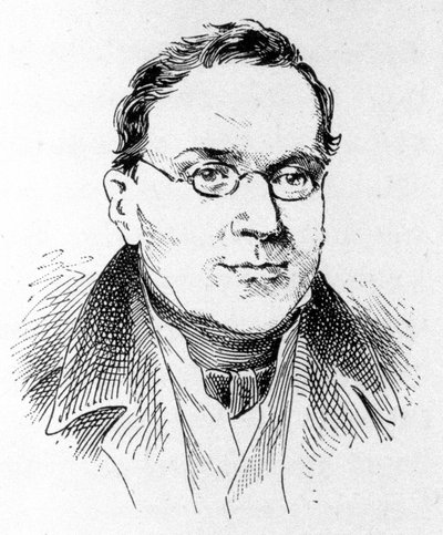 Portræt af Carl Czerny (1791 - 1857). Wiener pianist og komponist. af Unknown artist