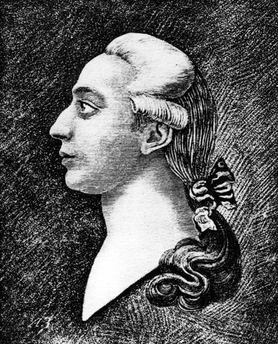 Portræt af Casanova. 1800-tals gravering. af Unknown artist