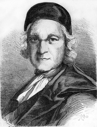 Portræt af Charles de Marguetel de Saint-Denis de Saint-Evremond (1613-1703), fransk forfatter. af Unknown artist