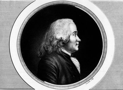 Portræt af Chretien Guillaume de Malesherbes (1721-1794). Indgravering i "" Komplet samling af historiske malerier fra den franske revolution, i tre bind.""" 1804. af Unknown artist
