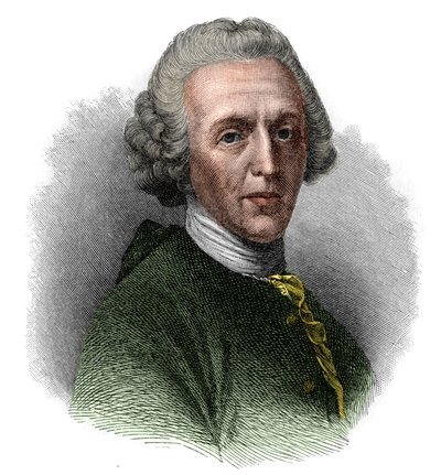Portræt af Christian Furchtegott Gellert af Unknown artist