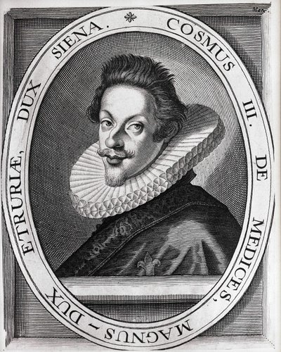 Portræt af Cosimo II af Medici.Cosimo II af Medicis (1590-1621). af Unknown artist