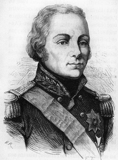 Portræt af grev Rostopchine (1765 - 1826). Indgravering af slutningen af det 19. århundrede i "Histoire de France"" af H. Martin. af Unknown artist