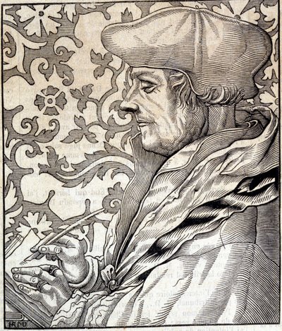 Portrait of Didier Erasmedani af Unknown
