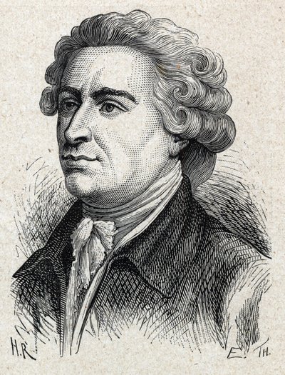 Portræt af Edmund Burke (1729-1797), irsk politiker og filosof. af Unknown artist