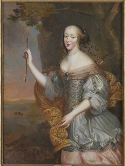 Portræt af Elisabeth Marguerite d