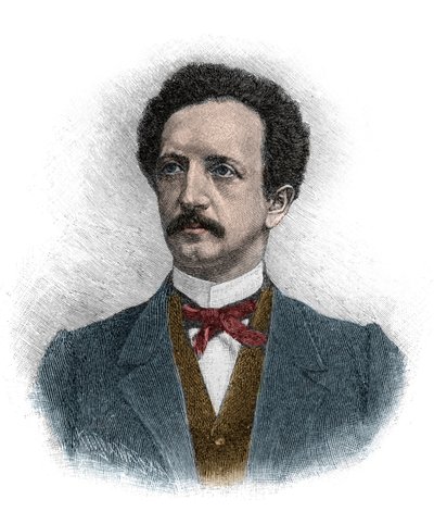 Portræt af Ferdinand Johann Gottlieb Lassalle (1825-1864), en tysk jurist, filosof og socialistisk politisk aktivist - gravering af Unknown artist