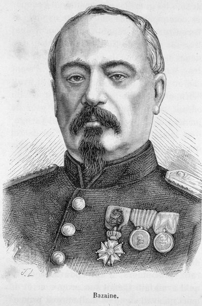 Portræt af Francois Achille Bazaine (Francois-Achille af Unknown artist