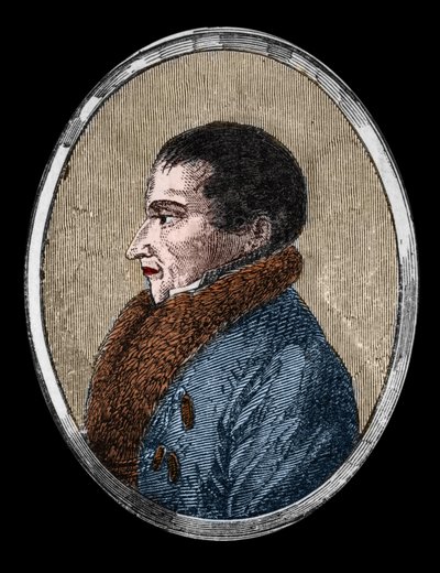 Portræt af den franske naturforsker Francois Peron (1775-1810). af Unknown artist