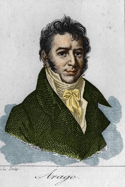 Portræt af Francois Arago. (1786-1853) af Unknown artist