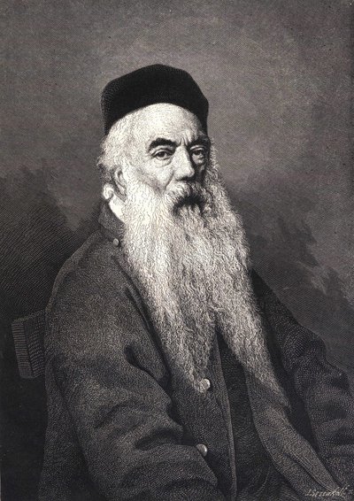 Portræt af François Rude (1784 - 1855) fransk billedhugger. af Unknown artist