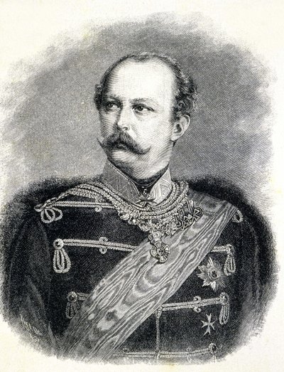Portræt af Frederik Charles af Preussen (1828 - 1885), nevø til William I af Unknown artist