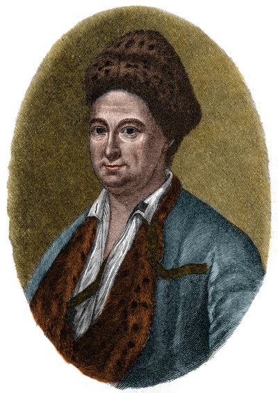 Portræt af Friedrich von Hagedorn af Unknown artist