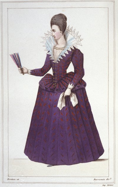 Portræt af Gabrielle d