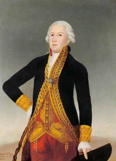 Portræt af Gaspard-Melchor de Jovellanos eller Gaspard Melchor Jove Llanos (1744-1814), spansk magistrat af Unknown artist