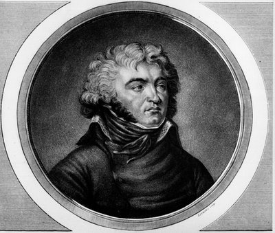 Portræt af general Jean Baptiste Kleber (1753-1800). Indgravering i "" Komplet samling af historiske malerier fra den franske revolution, i tre bind.""" 1804. af Unknown artist