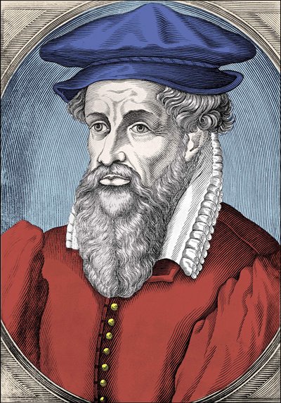 Portræt af Gerhard Kremer dit Gerardus Mercator (1512-1594) af Unknown artist