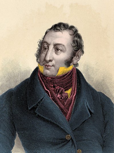 Portræt af Gioacchino Rossini (1792-1868) af Unknown artist