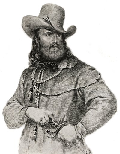 Portræt af Giuseppe Garibaldi (1807-1882), general, italiensk patriot og leder af Unknown artist