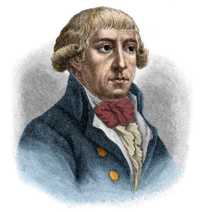 Portræt af Gottfried August Burger (Geoffroy Auguste Burger af Unknown artist