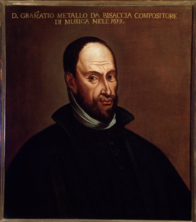 Portræt af Grammatio Metallo (maleri) af Unknown artist