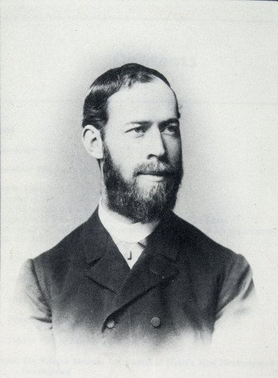 Portræt af Heinrich Hertz af Unknown artist