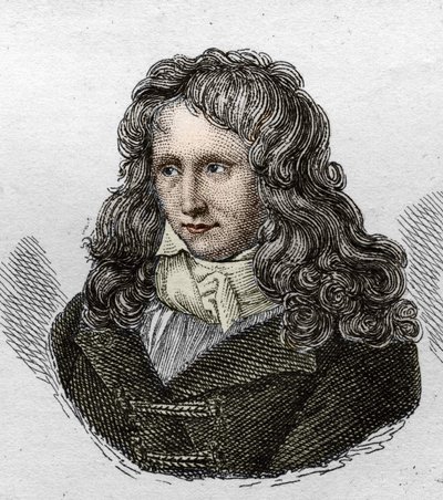 Portræt af Henri Bernardin de Saint Pierre (Saint-Pierre eller St-Pierre), fransk forfatter (1737-1814). Stik fra 1835. af Unknown artist