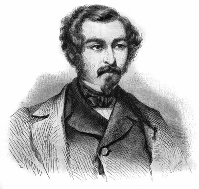 Portræt af Henri de Ruolz (1811-1887), fransk kemiker. af Unknown artist