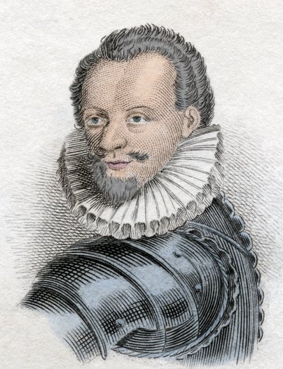Portræt af Henrik I af Lorraine, 3. hertug af Guise, kendt som Scalafre (1550 - 1588) af Unknown artist