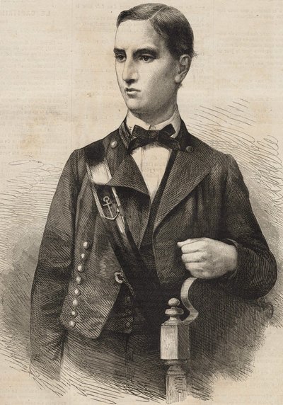 Portræt af Hans Majestæt George I (1863-1913), konge af Grækenland. af Unknown artist