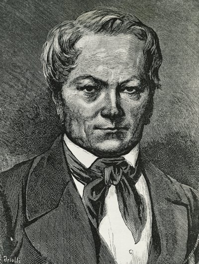 Portræt af Ignacy Chodzko (kobberstik) af Unknown artist