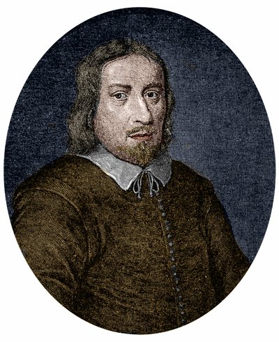 Portræt af Jakob Bohme (eller Boehme) (1575-1624) tysk filosof og mystiker. Stik af det 17. århundrede. af Unknown artist