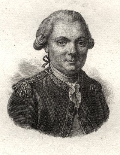 Portræt af Jean-Francois Galaup, greve af La Perouse (Jean Francois Laperouse af Unknown artist