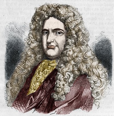 Portræt af Jean Chardin, fransk rejsende (1643-1713). af Unknown artist