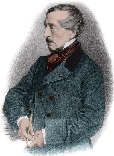 Portræt af Jean Jacques (Jean-Jacques) Ampere (1800-1864) fransk historiker - af Unknown artist